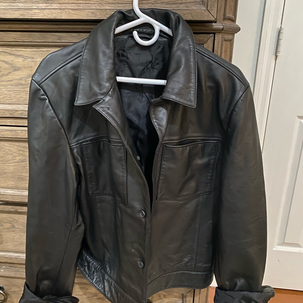 Faux leather